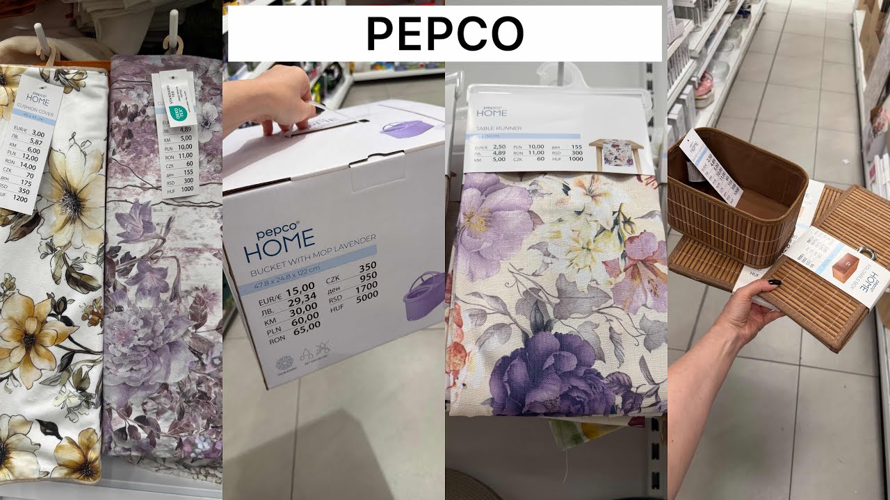 PEPCO NOWOŚCI Z DZIAŁU PORZĄDKI ZOBACZ TEN MOP POSZEWKI BIEŻNIK POJEMNIKI I INNE NOWOŚCI