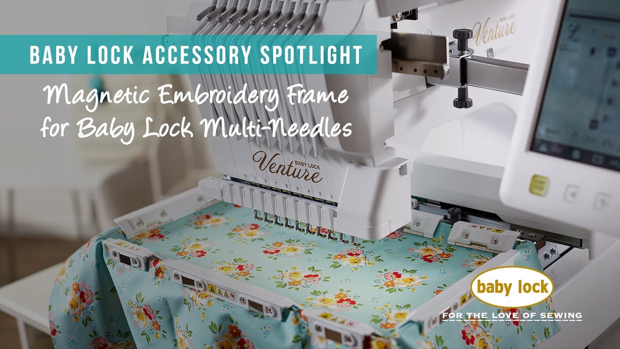 Baby Lock Accessory - Magnetic Embroidery Frame for Multi-Needle Machines