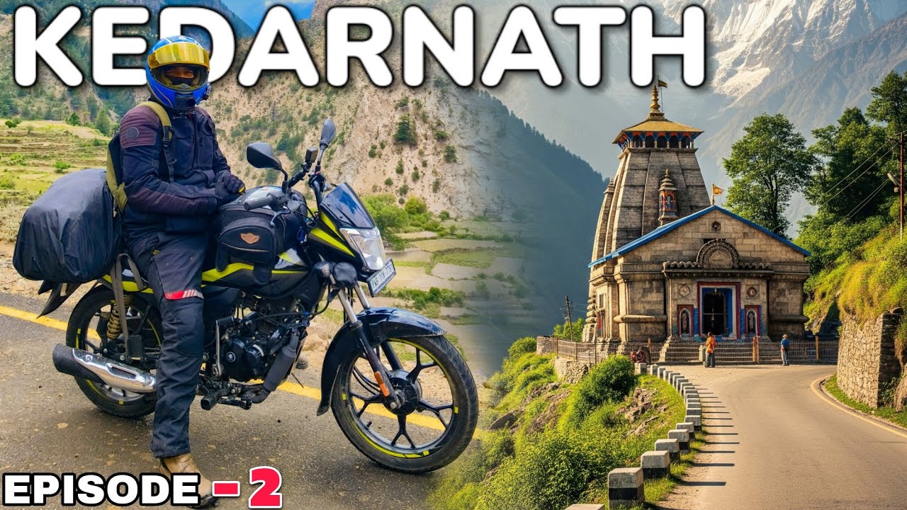 KEDARNATH RIDE ON 100cc PLATINA | EP - 2 | DOL ASHRAM & JAGESHWAR DHAM MANDIR