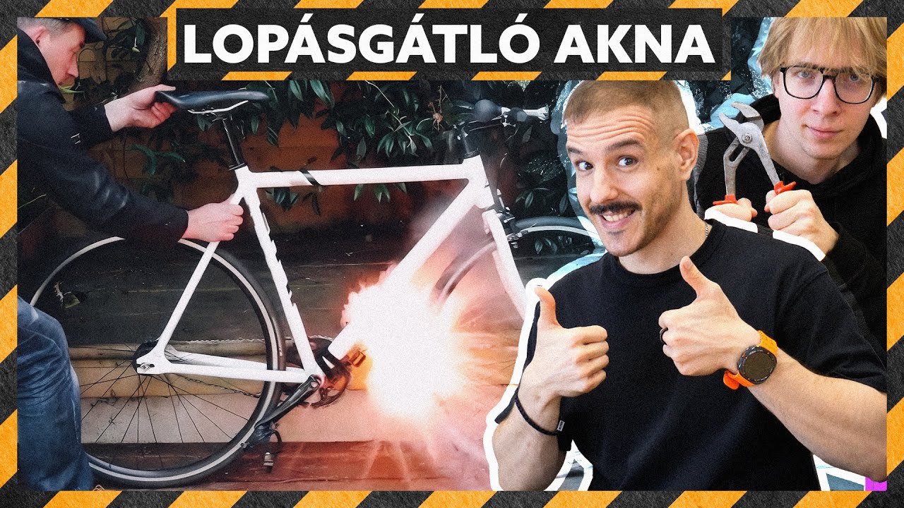 A BICIKLI, ami RÁD ROBBAN, ha ELLOPNÁD! 💥 - Terméklesen #23 [ft. ‪@technoscope_hu ]
