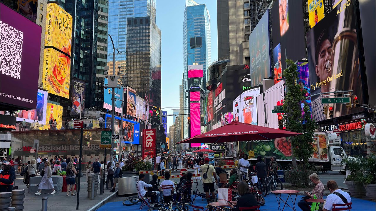 New York City: Times Square September 4 2025