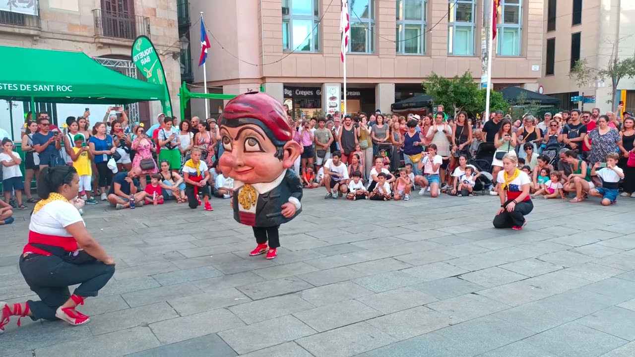 Ball del Nan Cu-cut de la Pla&ccedil;a Nova | Festes de Sant Roc 2023 a Barcelona