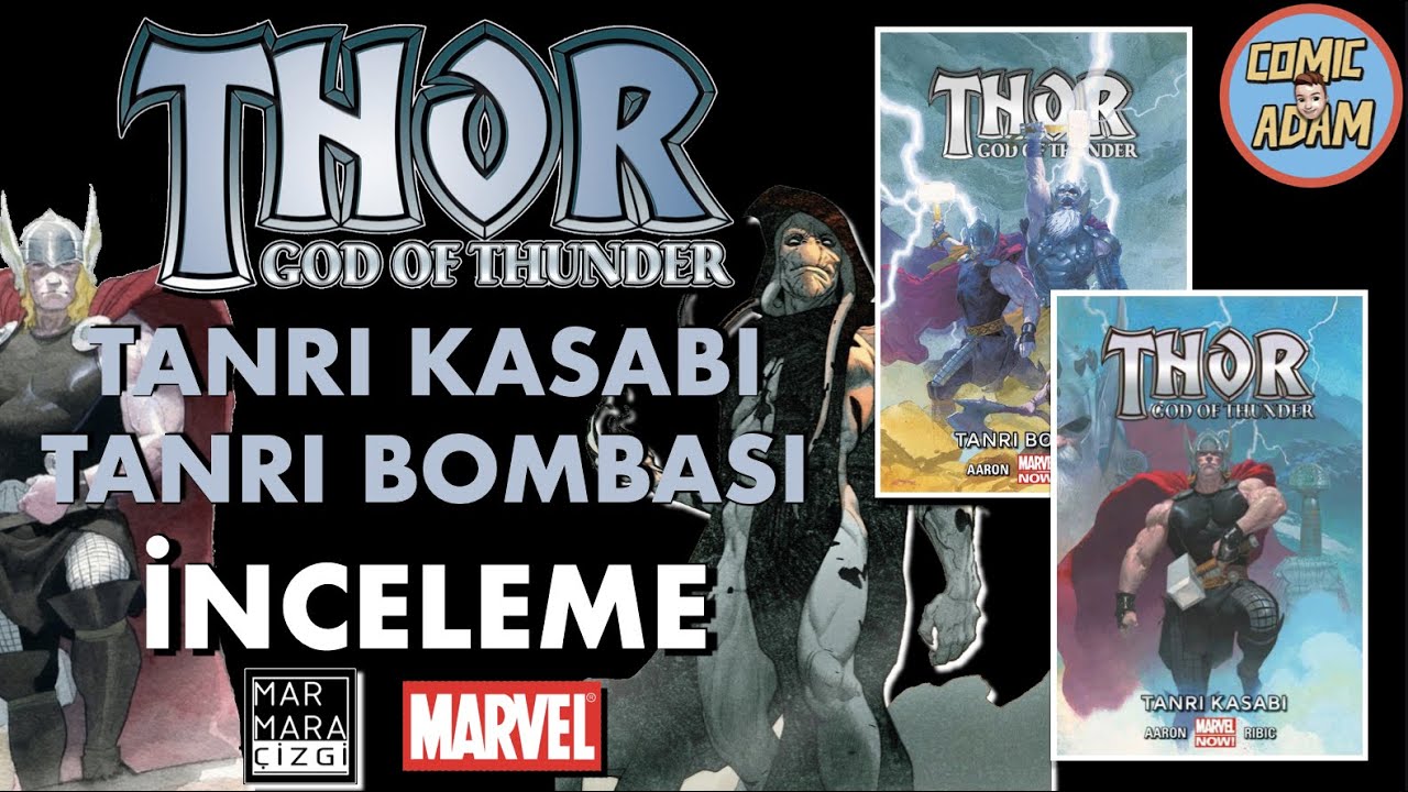 THOR TANRI KASABI / TANRI BOMBASI (Tanrısız Bir Dünya İçin) 🔍 ÇİZGİ ROMAN İNCELEME 27 #thor