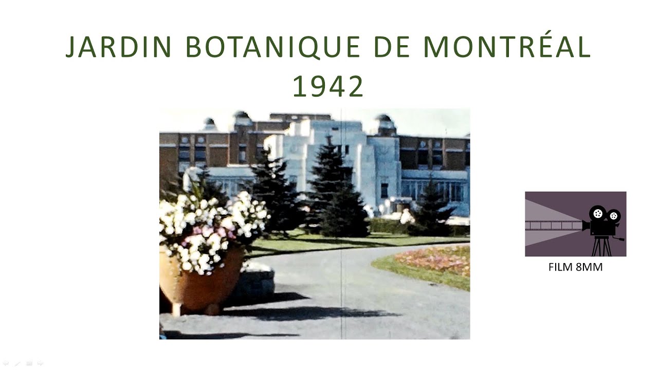 Jardin botanique de Montréal 1942