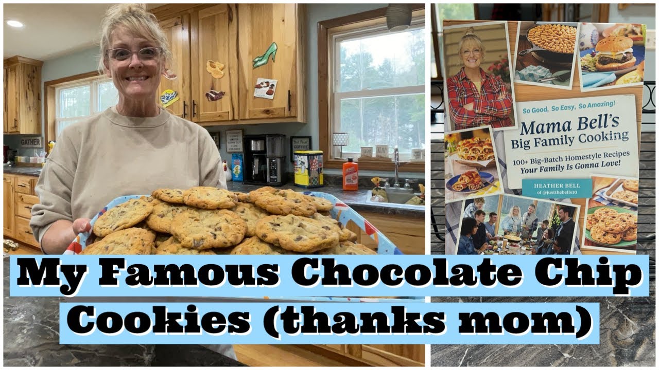MY FAMOUS CHOCOLATE CHiP COOKIE RECiPE