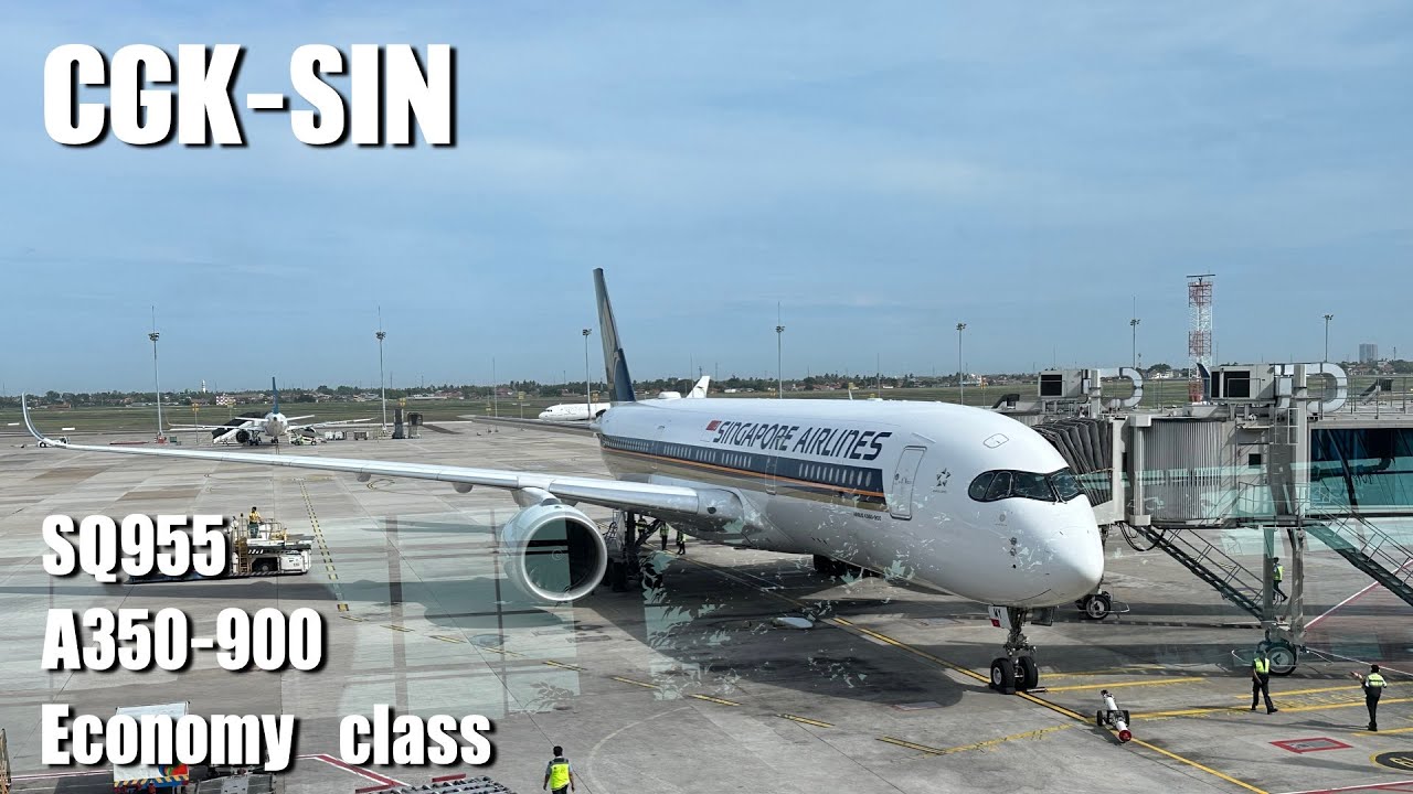 Сингапурские авиалинии SQ955 A350-900 Джакарта (CGK) — Сингапур (SIN) | Отчет о поездке