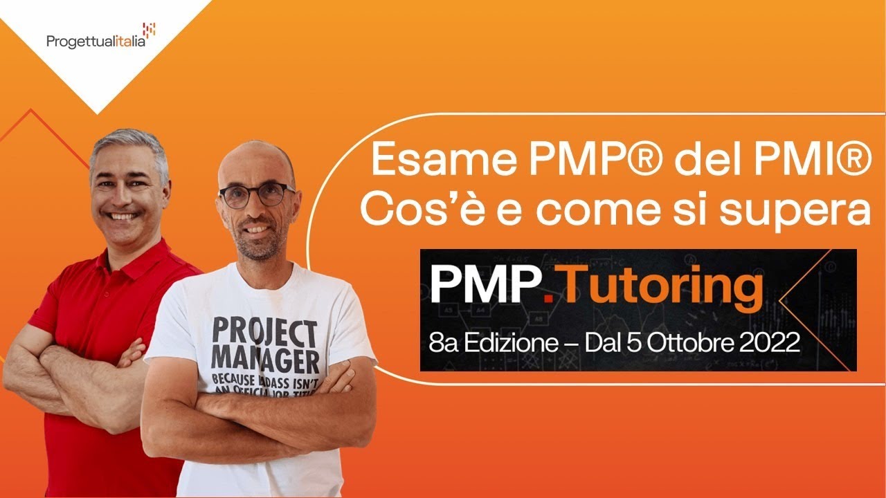 L'esame PMP® del PMI® : cos'è e come si supera - LIVE CON CRISTIANO OTTAVIAN