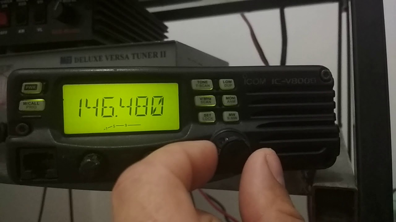 O básico em programação nos rádios VHF ICOM.   Dica CMX -3