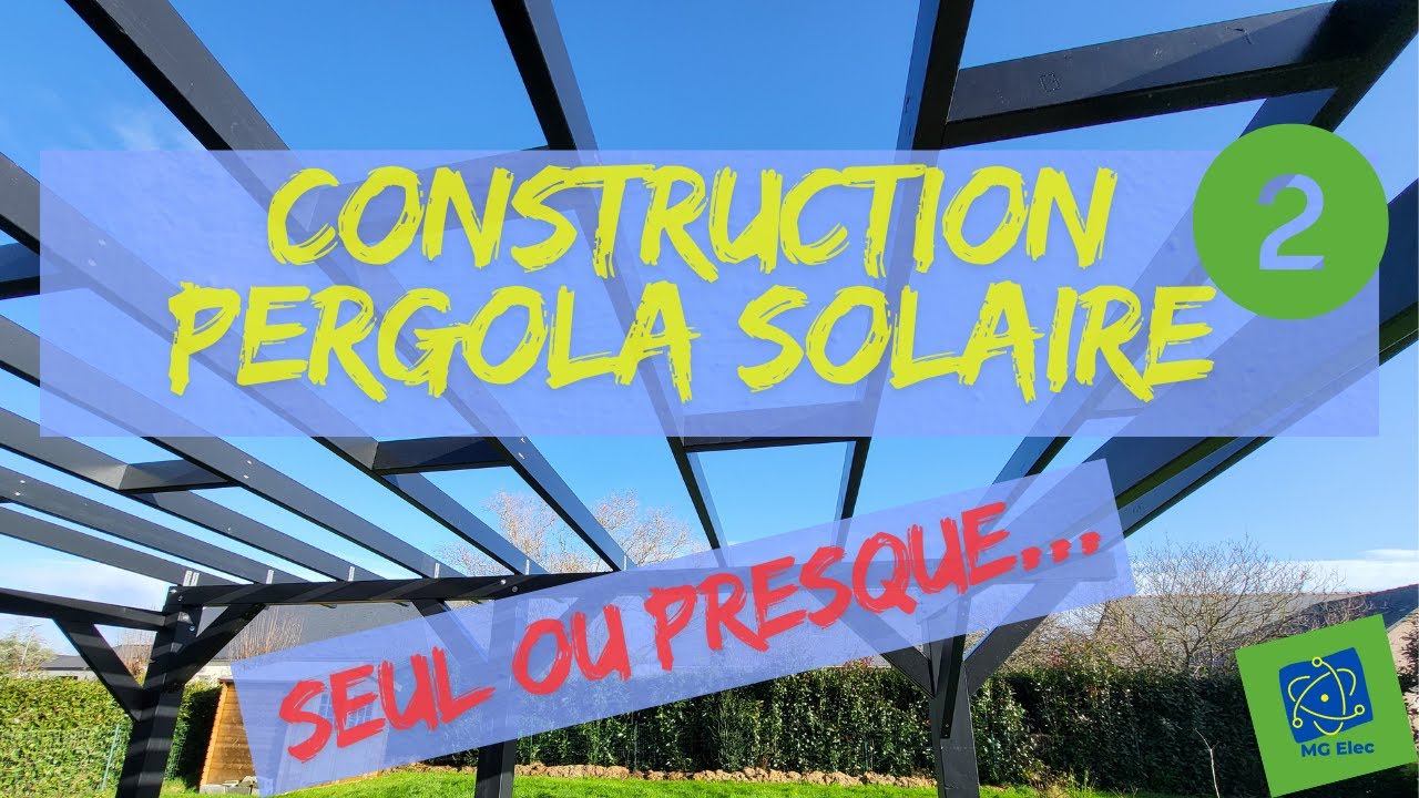 Pergola Solaire DIY : Construisez-la Vous-Même ! (Guide Étape par Étape)