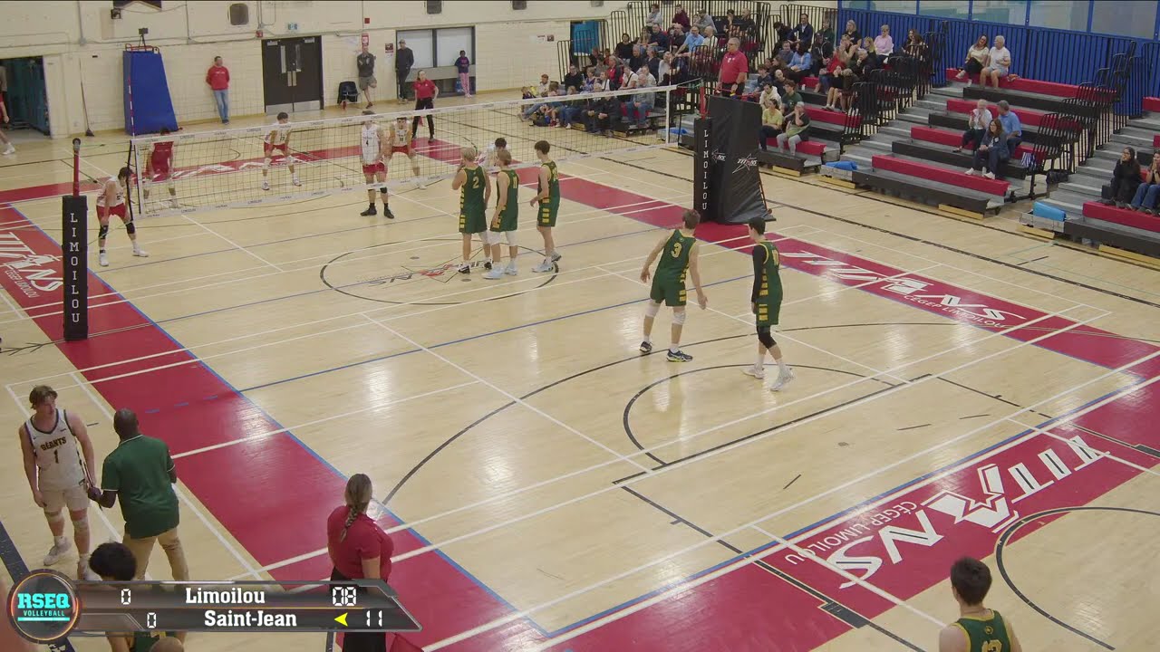 RSEQ Volleyball masculin 🏐 Saint-Jean @ Limoilou [2025-10-04]