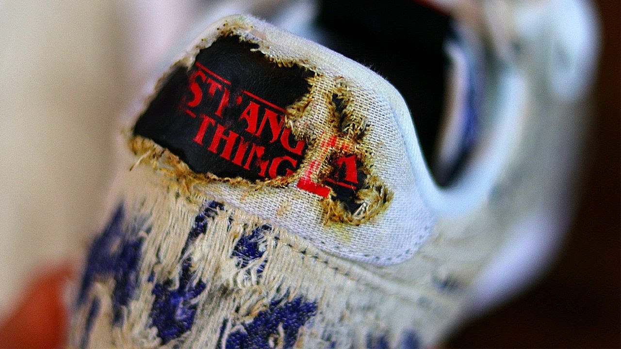 5 SECRET DETAILS YOU MISSED NIKE x STRANGER THINGS UPSIDEDOWN SHOES!
