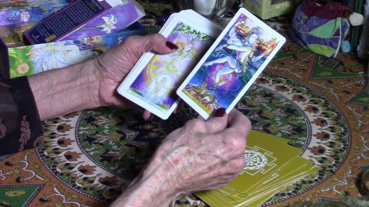 The Sacred india Tarot deck walk through and review