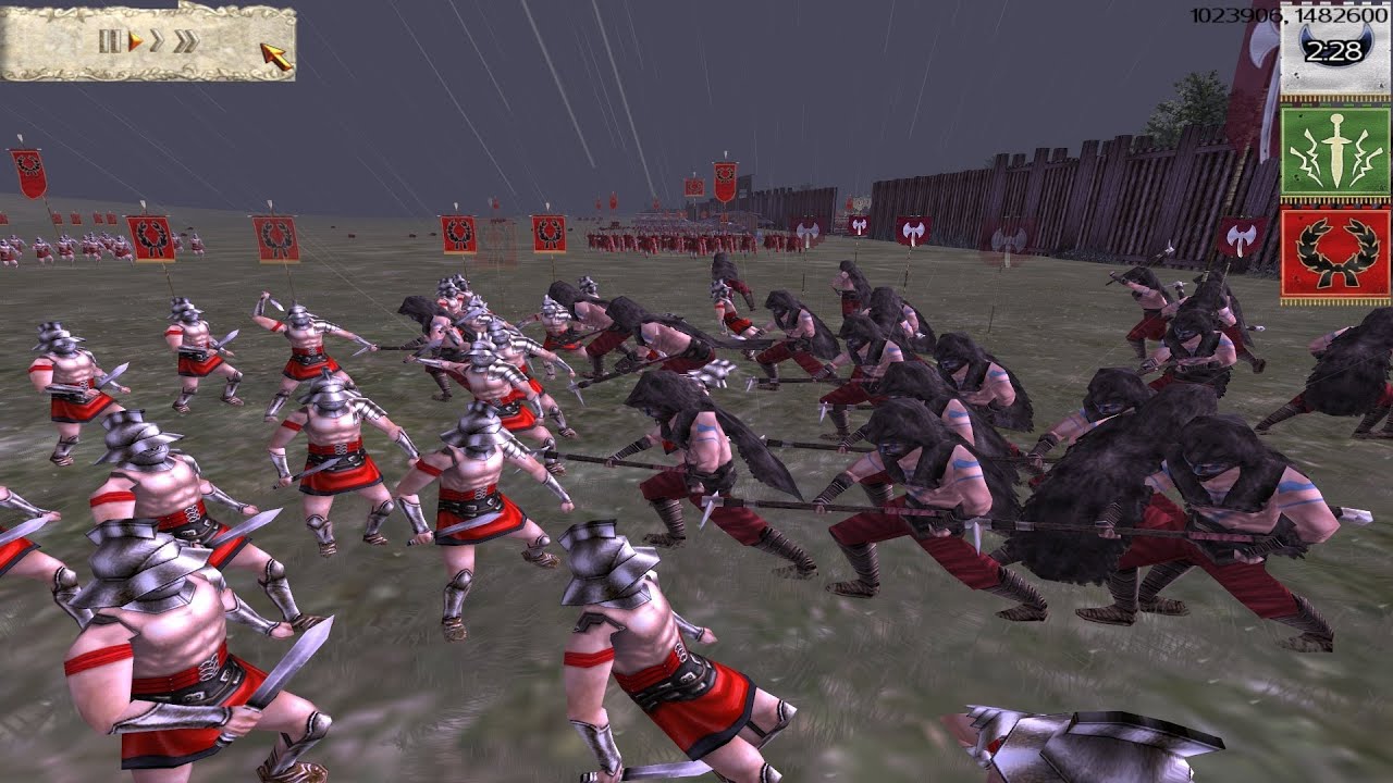 Rome Total War Online Battle #2035: Осада с дополнительными кадрами битвы (живые комментарии)