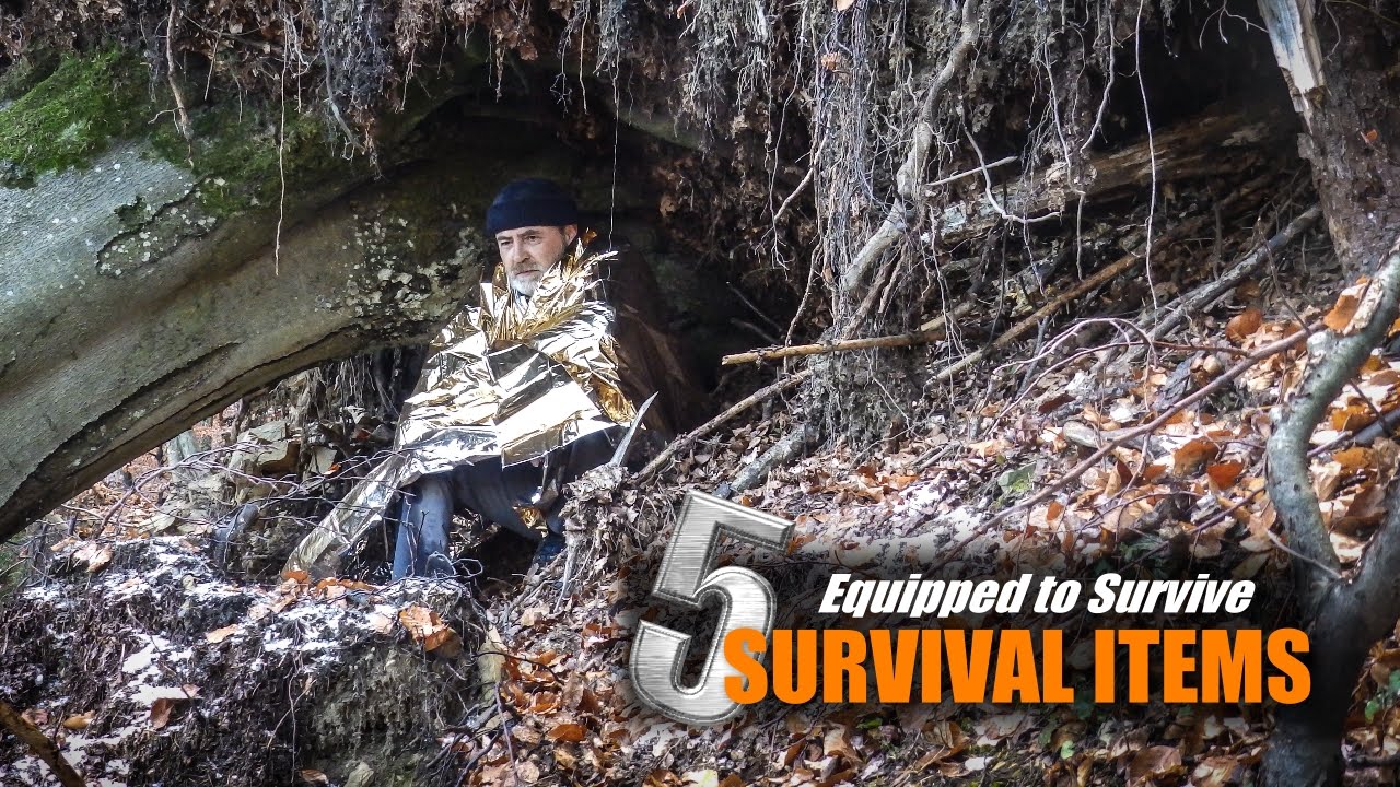 My Top 5 ULTIMATE Survival Items (TrackerScout Challenge!) | Gear for Wilderness Preparedness