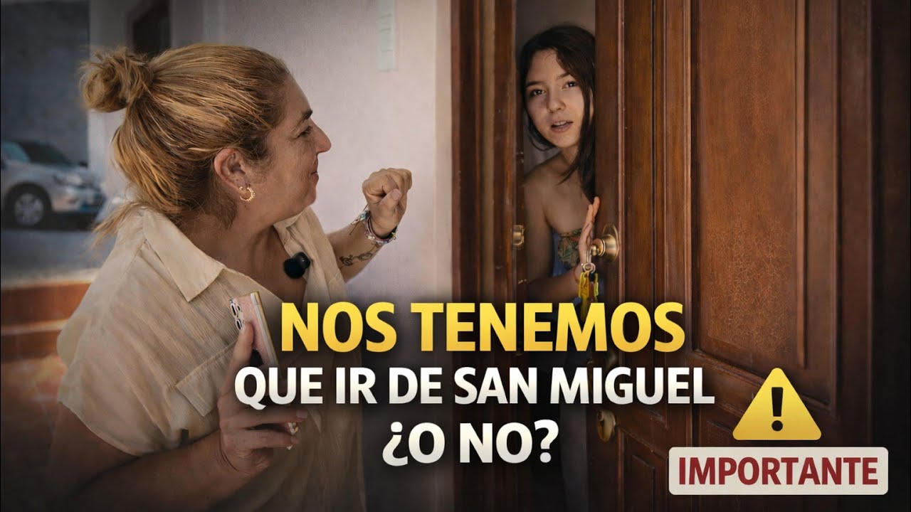 Nos VAMOS de SAN MIGUEL? Tenemos que tomar una decisión IMPORTANTE 😳🇸🇻