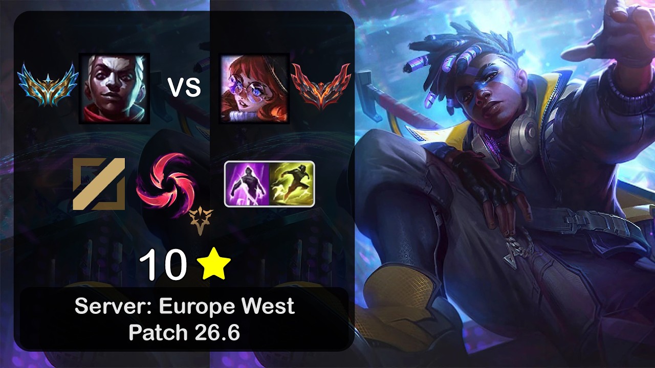 Ekko Mid vs Aurora - EUW Challenger - Patch 26.6