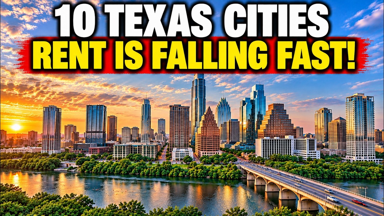 10 Texas Cities Where Rent Is Falling Fast in 2026