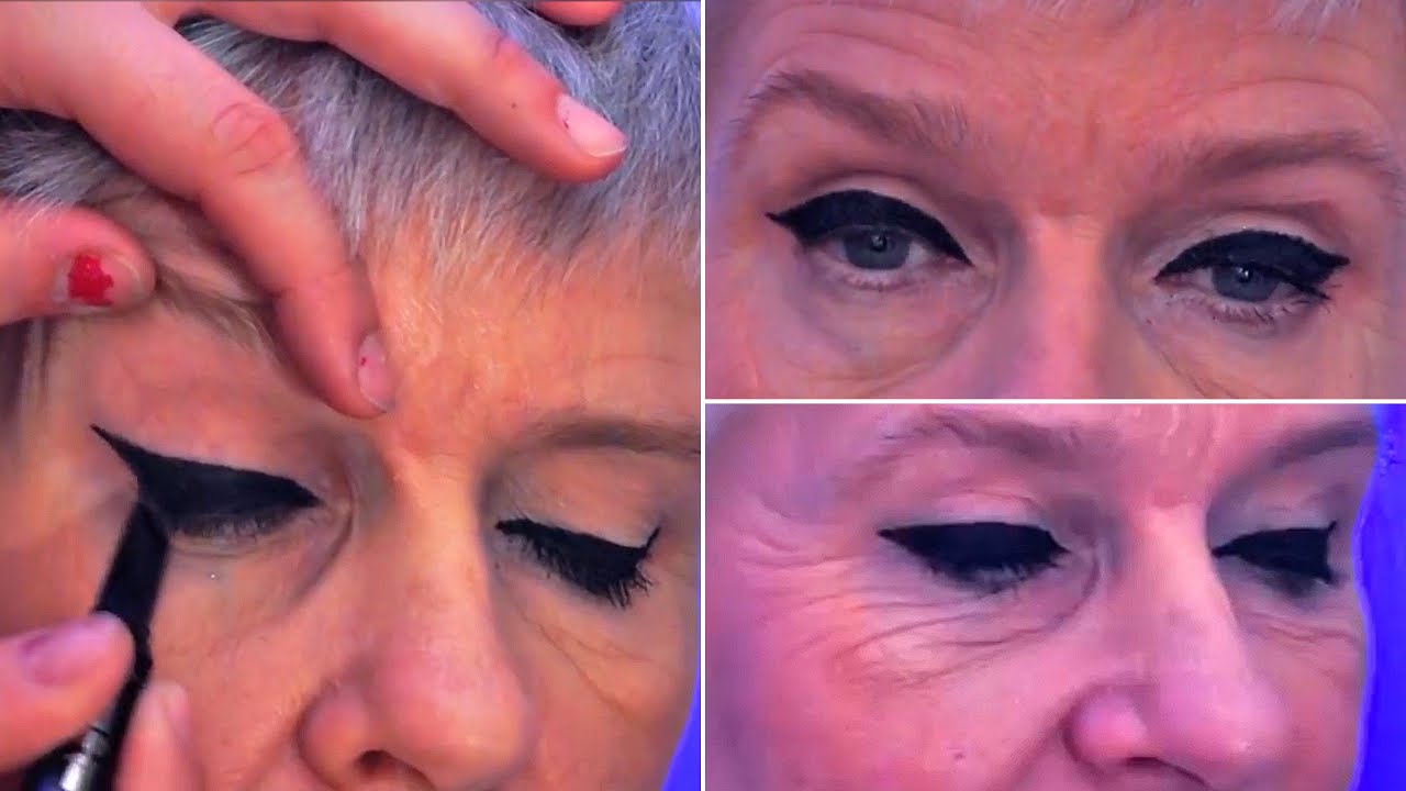 Delineado para Pele Madura ou Olhos Caídos