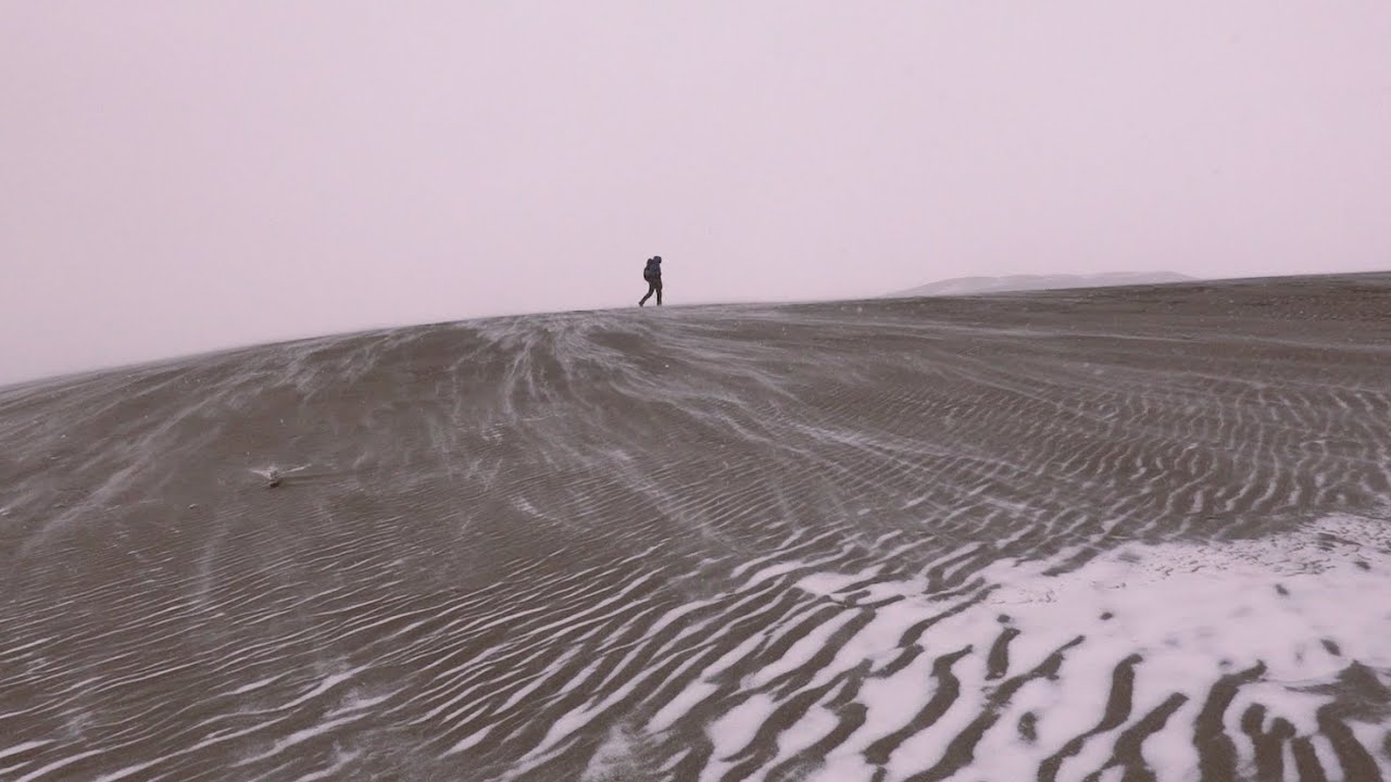 Hiking and Camping in Great Sand Dunes National Park | sand & snow