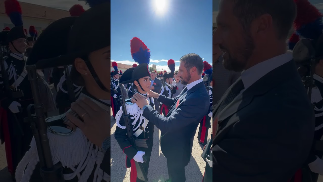 Cerimonia alamari Carabinieri 144&rsquo; corso , 1&rsquo; ciclo 2025 Iglesias