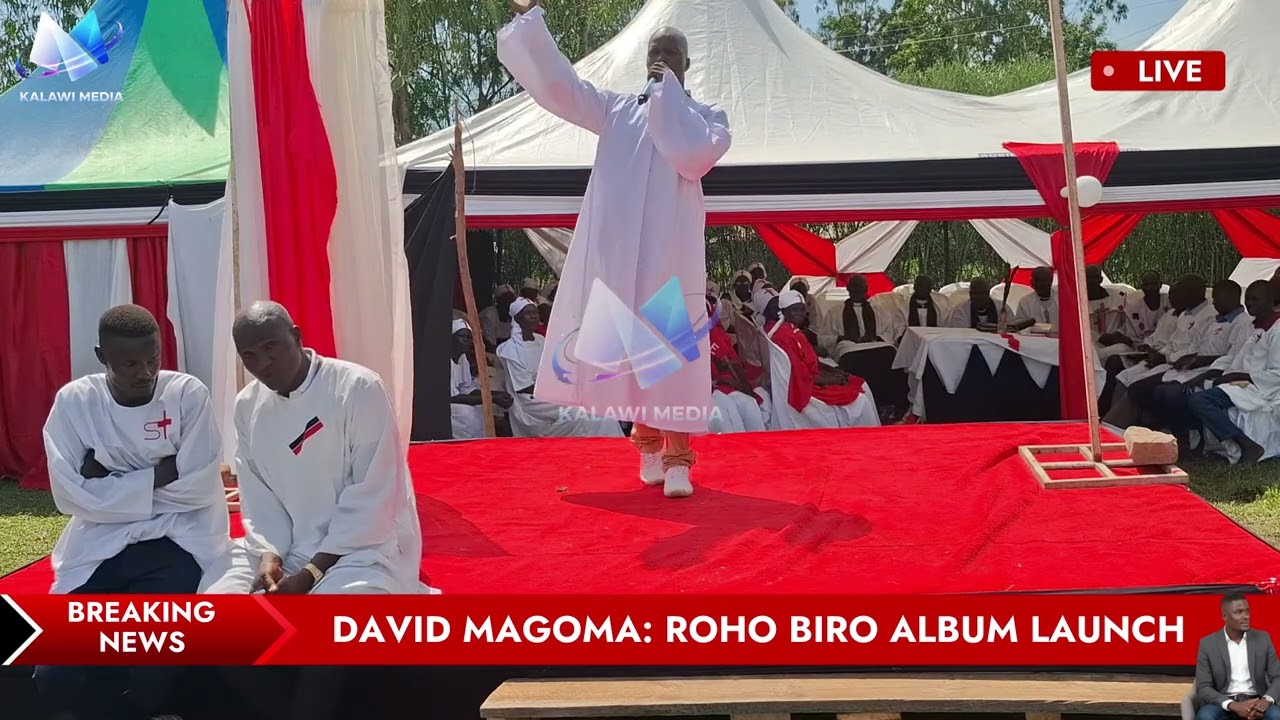 David Magoma Roho Biro Album Launch