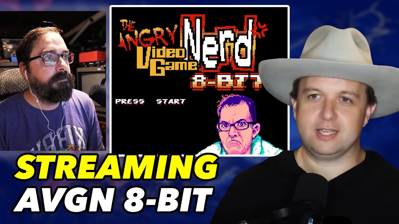 Streaming AVGN 8-bit | Red Cow Arcade