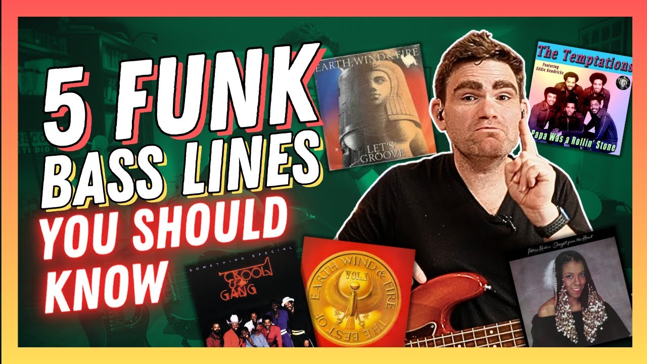 5 Iconic Funk Bass Lines You Should Know | FREE PDF