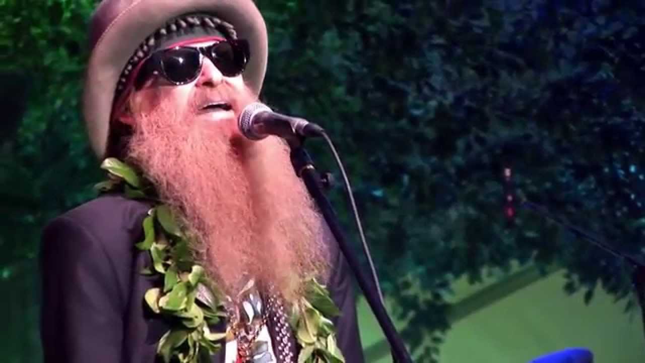 Willie K and Billy Gibbons with Mick Fleetwood 