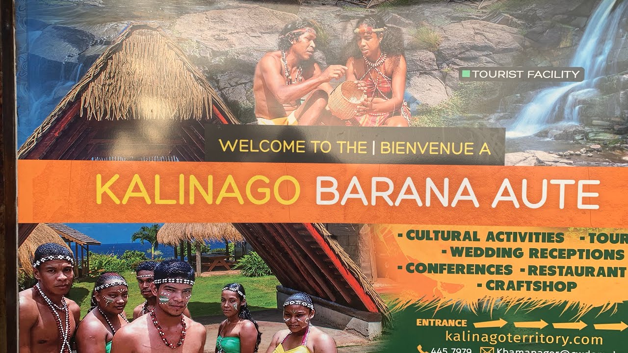 Kalinago Barana Aute - customs and traditions of the Kalinago people on display in Dominica.