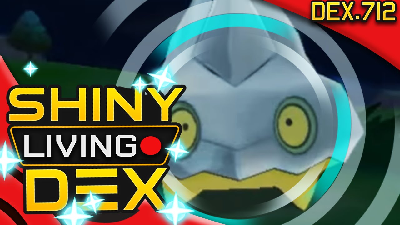 SHINY BERGMITE! Live Reaction! Quest For Shiny Living Dex #712 | Pokemon XY!