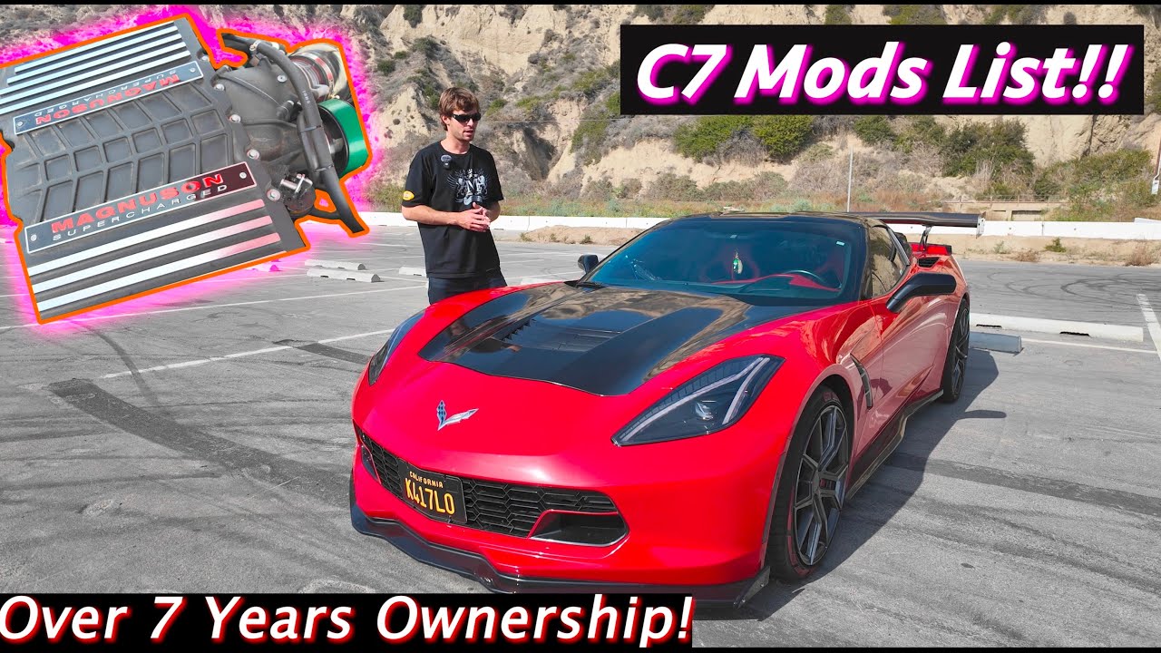 Полный список модификаций Corvette C7!! 7 лет владения.