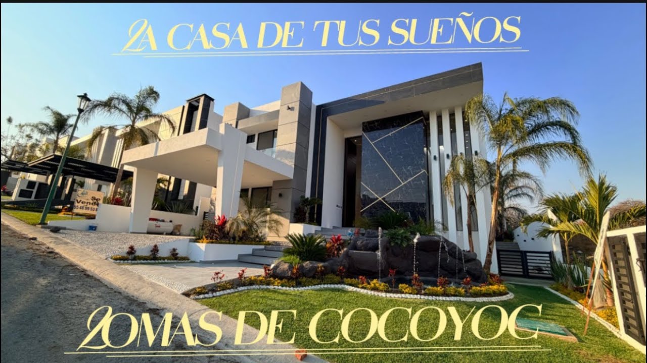 La casa de tus sueños se encuentra en lomas de Cocoyoc 💎