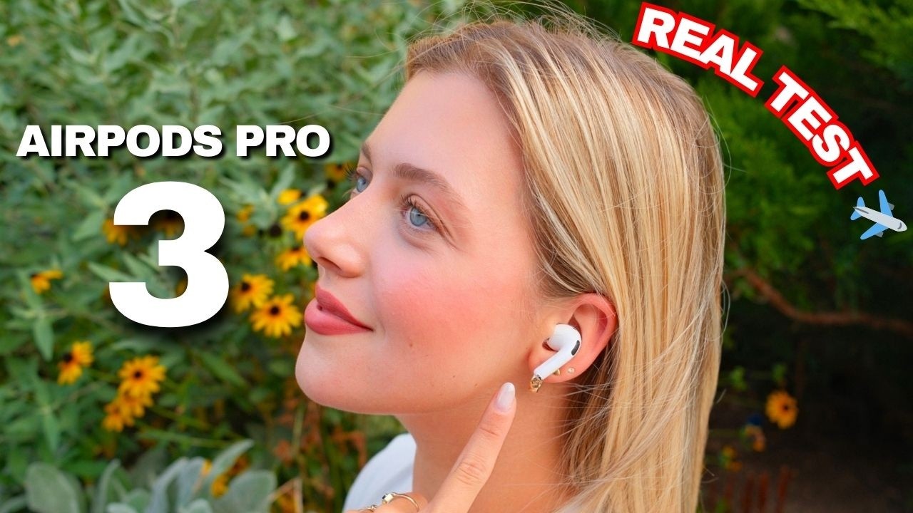 AirPods Pro 3 Unboxing + Review  ✈️ Real Life Test on a Plane