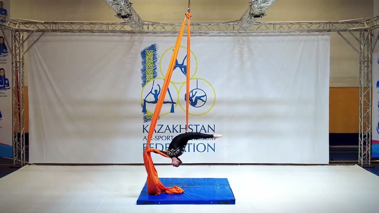 Республиканский Турнир 2023 #aerial #aerialsilks #aerialhammock #tutorial #aerialsilkstricks #kasef