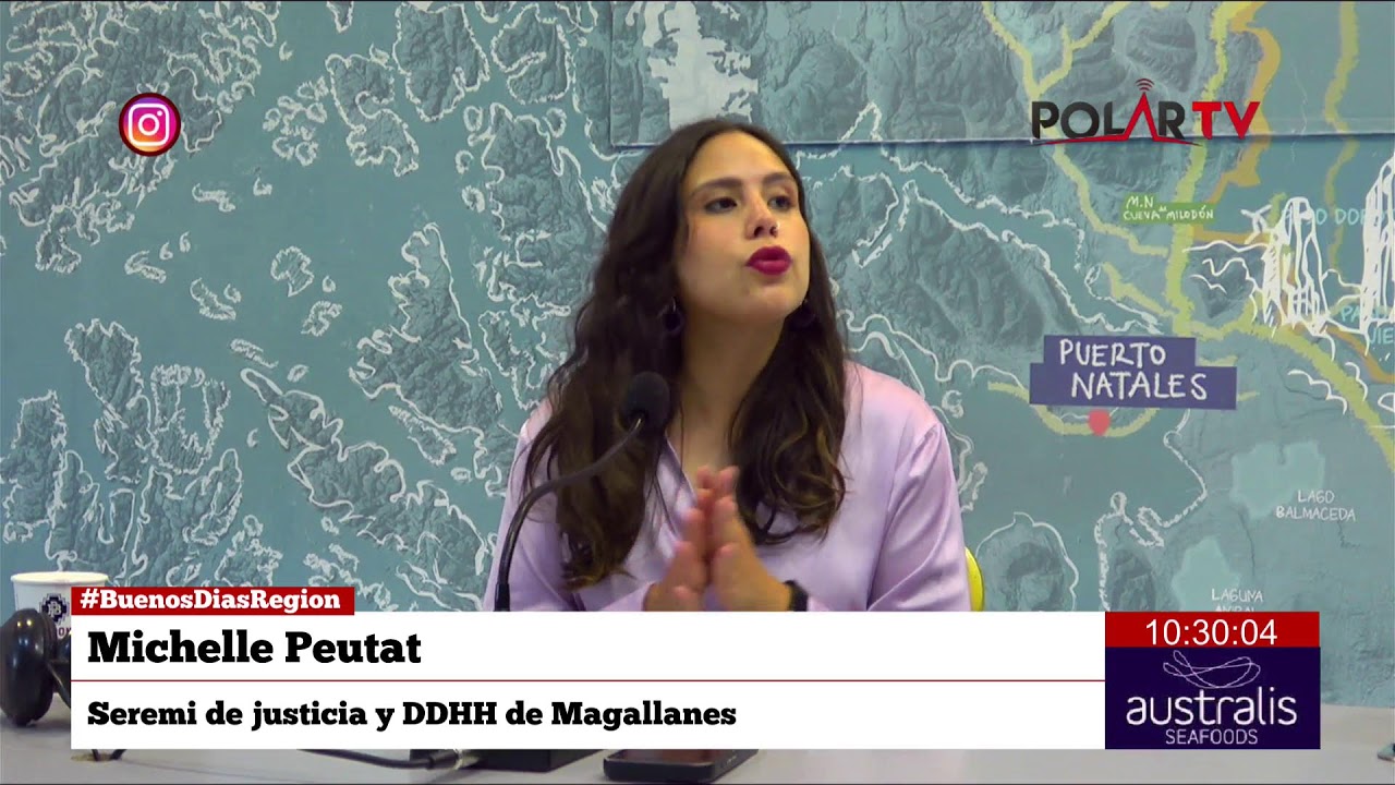 #BuenosDiasRegión Michelle Peutat, Seremi de justicia y DDHH de Magallanes