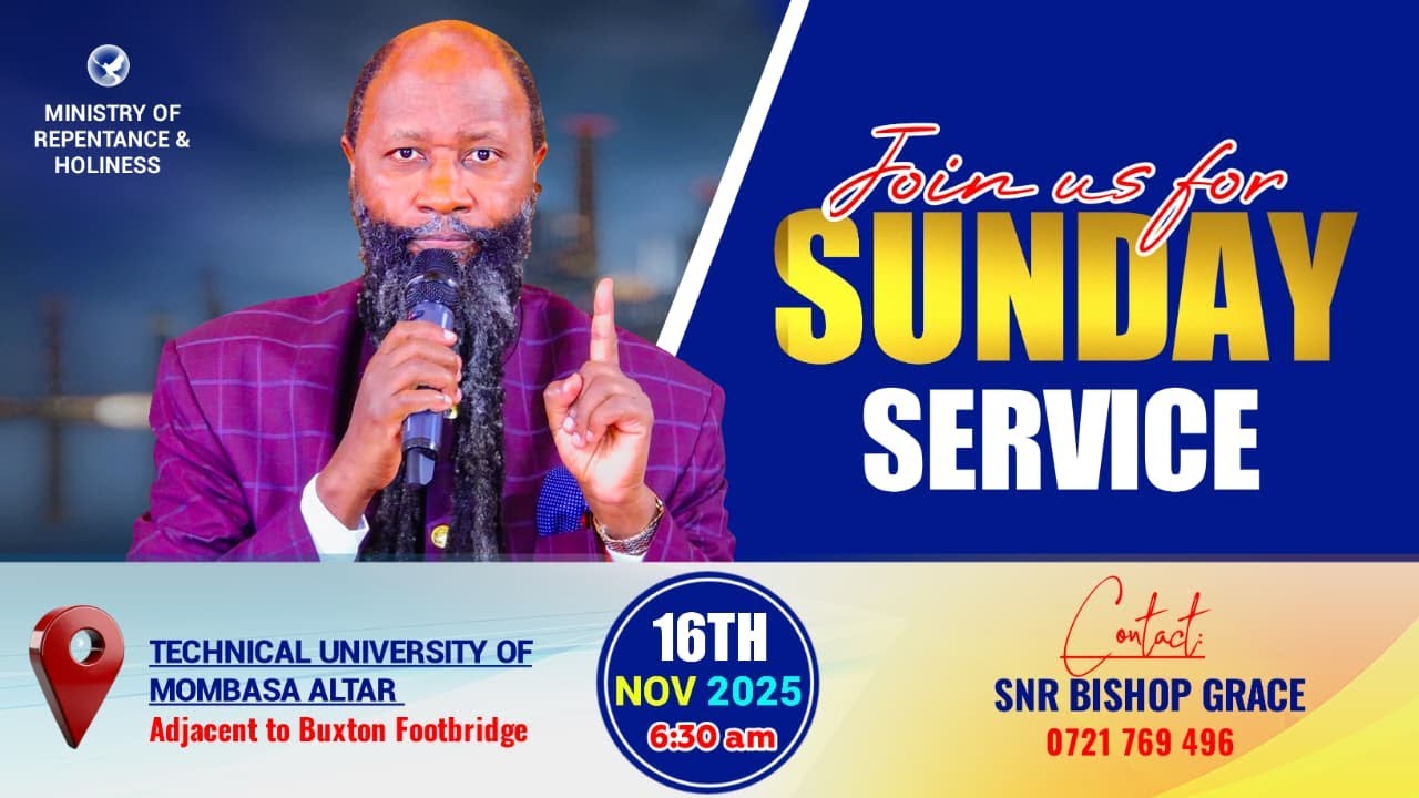 TECHNICAL UNIVERSITY OF MOMBASA ALTAR SUNDAY SERVICE || 16 NOVEMBER, 2025||