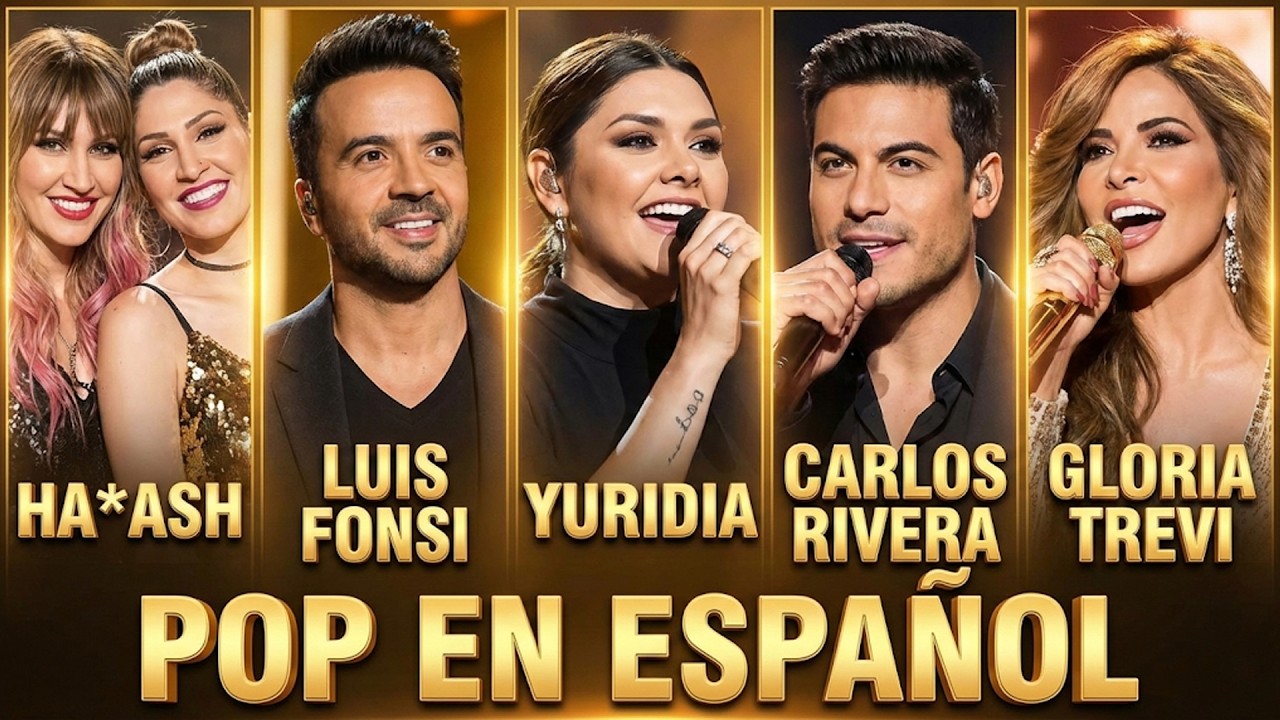 Baladas Pop En Español 🎶 Ha Ash, Yuridia, Camila, Sin Bandera, Alejandro Sanz, Jesse & Joy,...