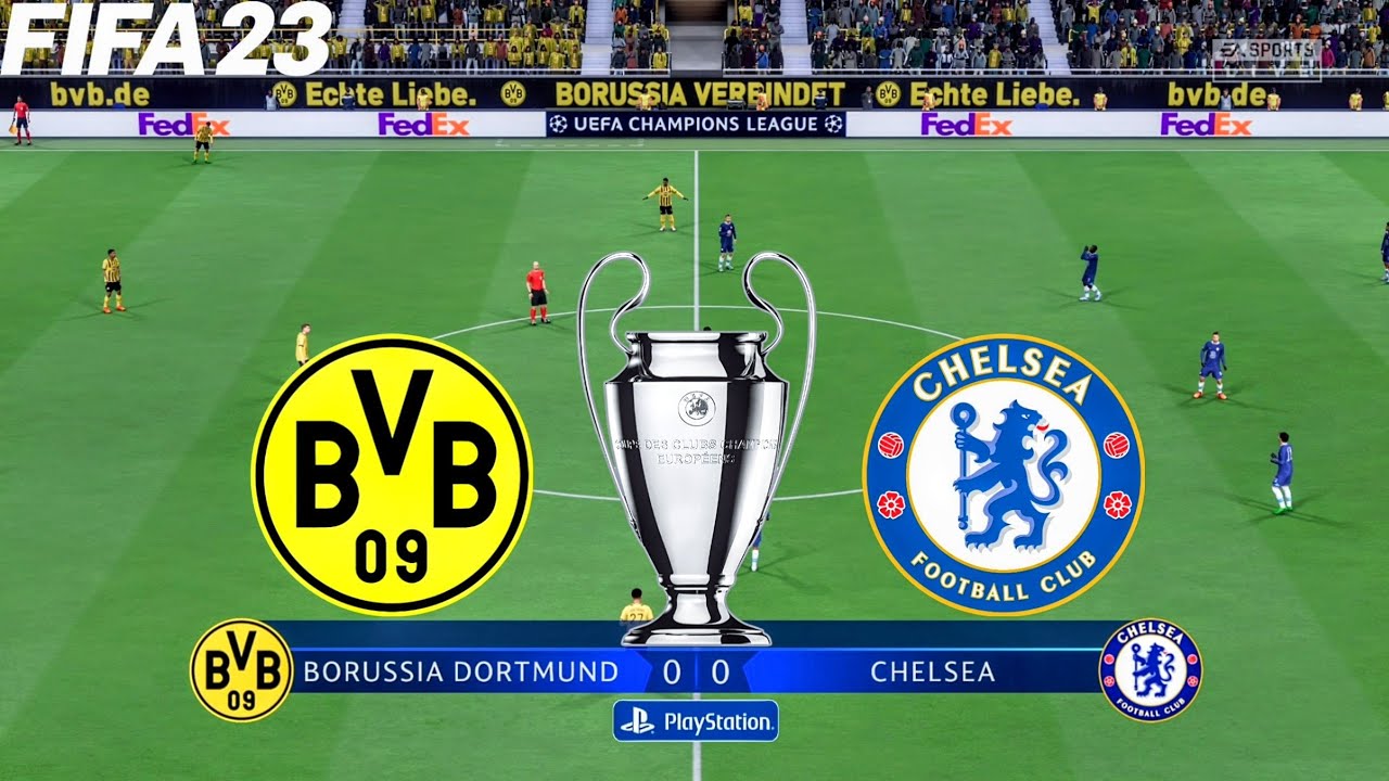 FIFA 23 | Borussia Dortmund vs Chelsea | UEFA Champions League - Full Gameplay