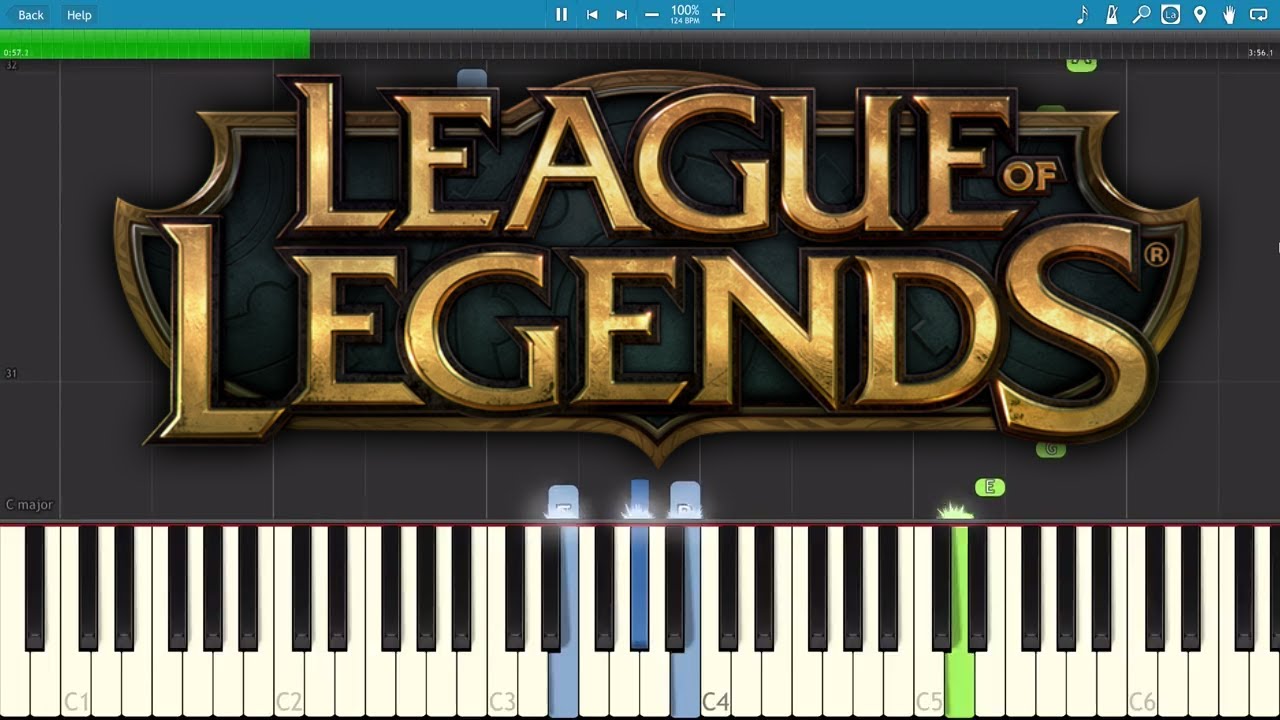 Legends Never Die ft. Against The Current - Piano Tutorial - League Of Legends Worlds 2017