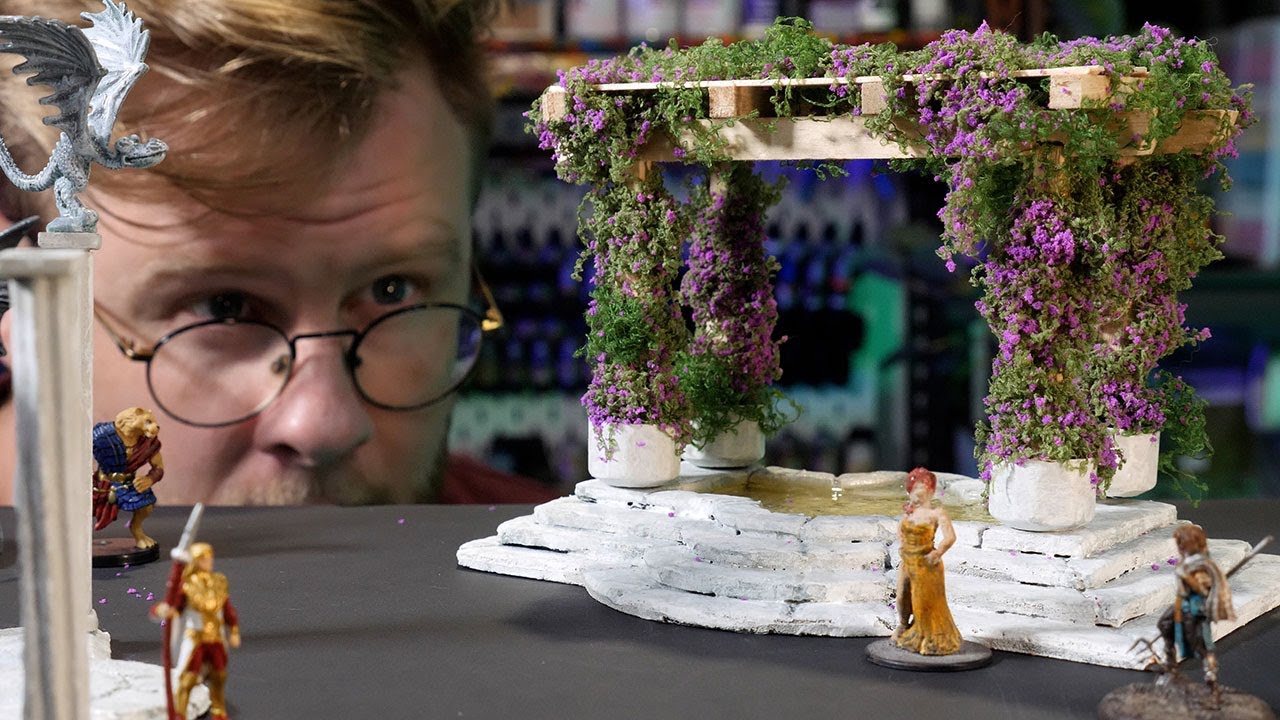 Making Fountains for D&D - Modular Terrain