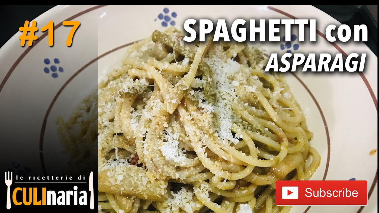 CULInaria | Spaghetti con Asparagi selvatici e Guanciale #17