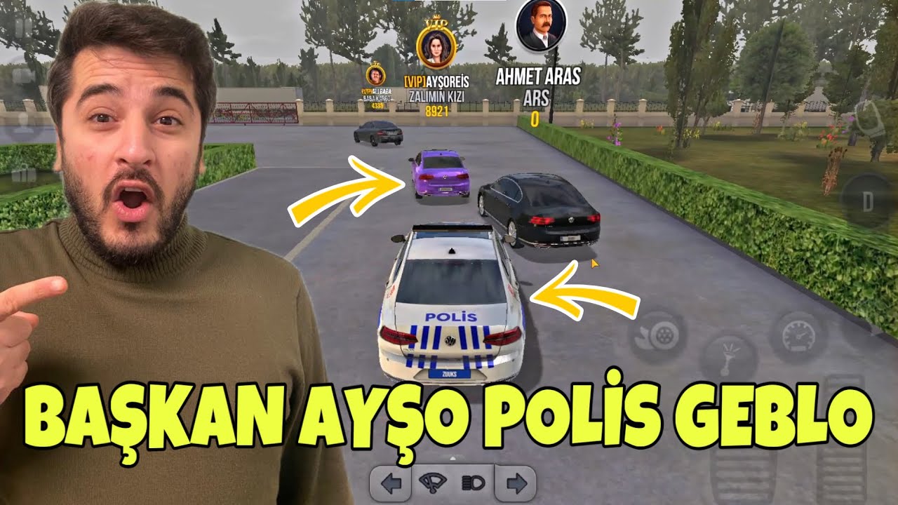BAŞKAN AYŞO'NUN KONVOYUNDA KORUMA POLİSİ OLDUM! -TRUCK SIMILATOR