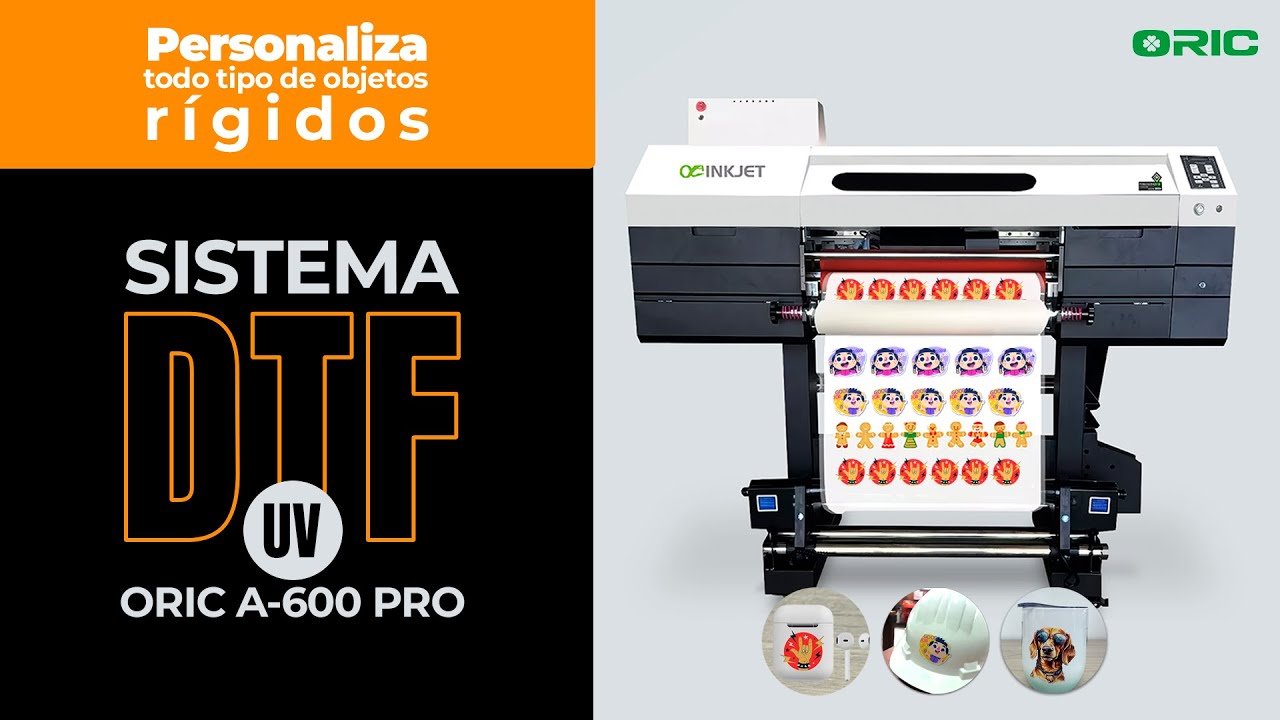 Plotter DTF UV A-600 Pro. ¡En detalle todo lo que debes saber!