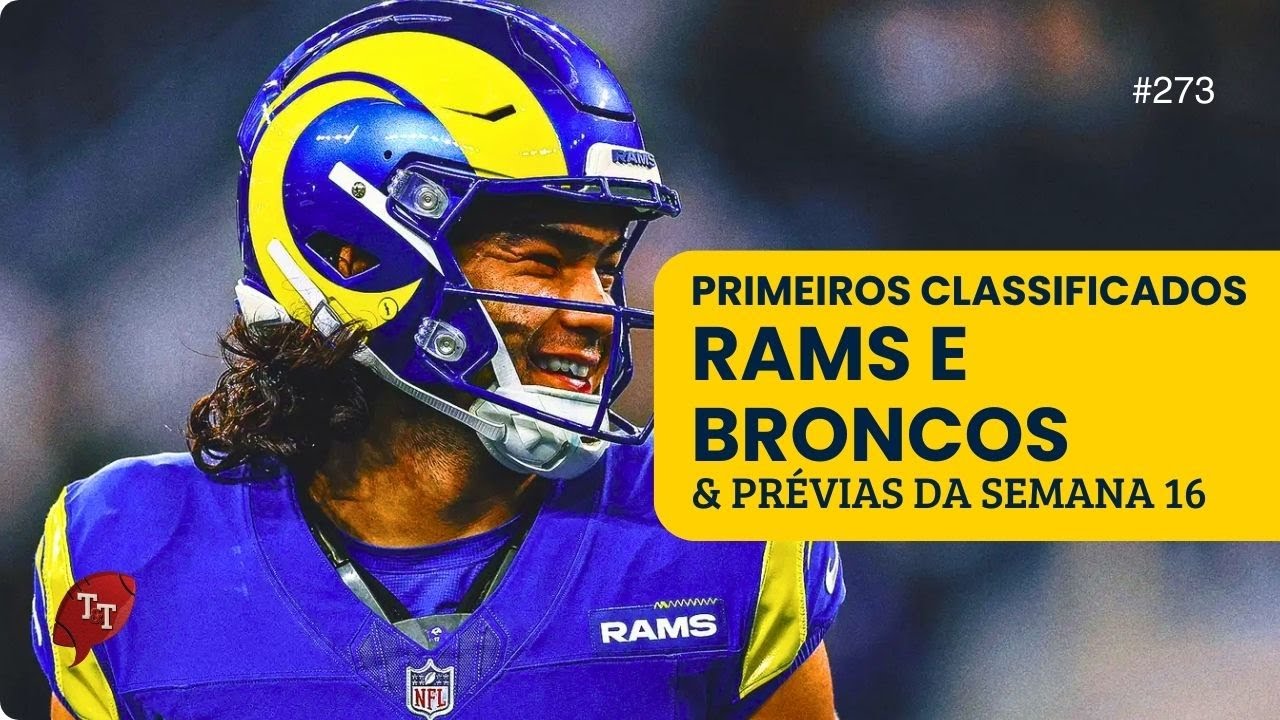 NFL #273: Broncos e Rams classificados, lesões de Mahomes e Parsons. Josh Allen clutch