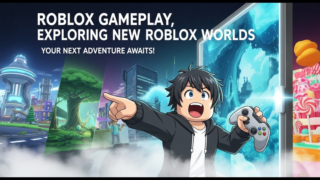 Roblox Gameplay, Exploring New Roblox Worlds