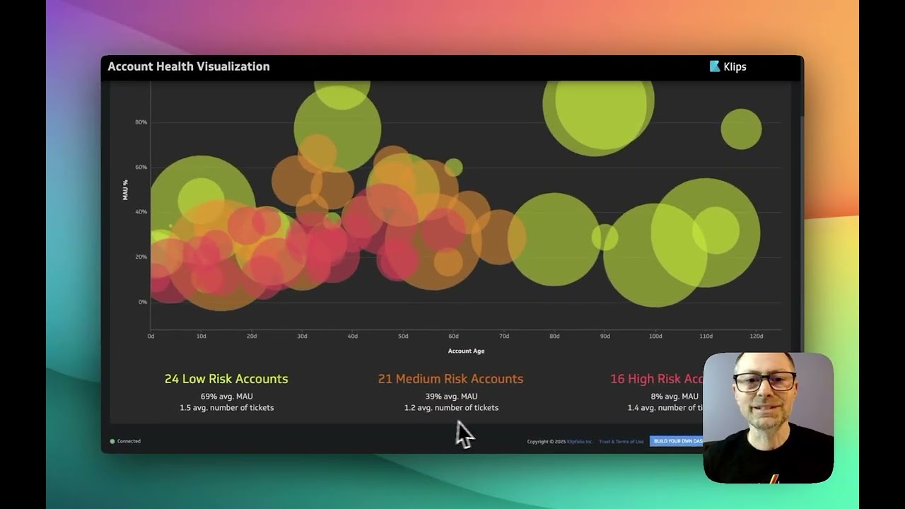 Account Health Visualization | Live Visualization Overview