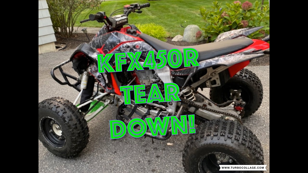 Капитальный ремонт двигателя Kawasaki KFX 450R