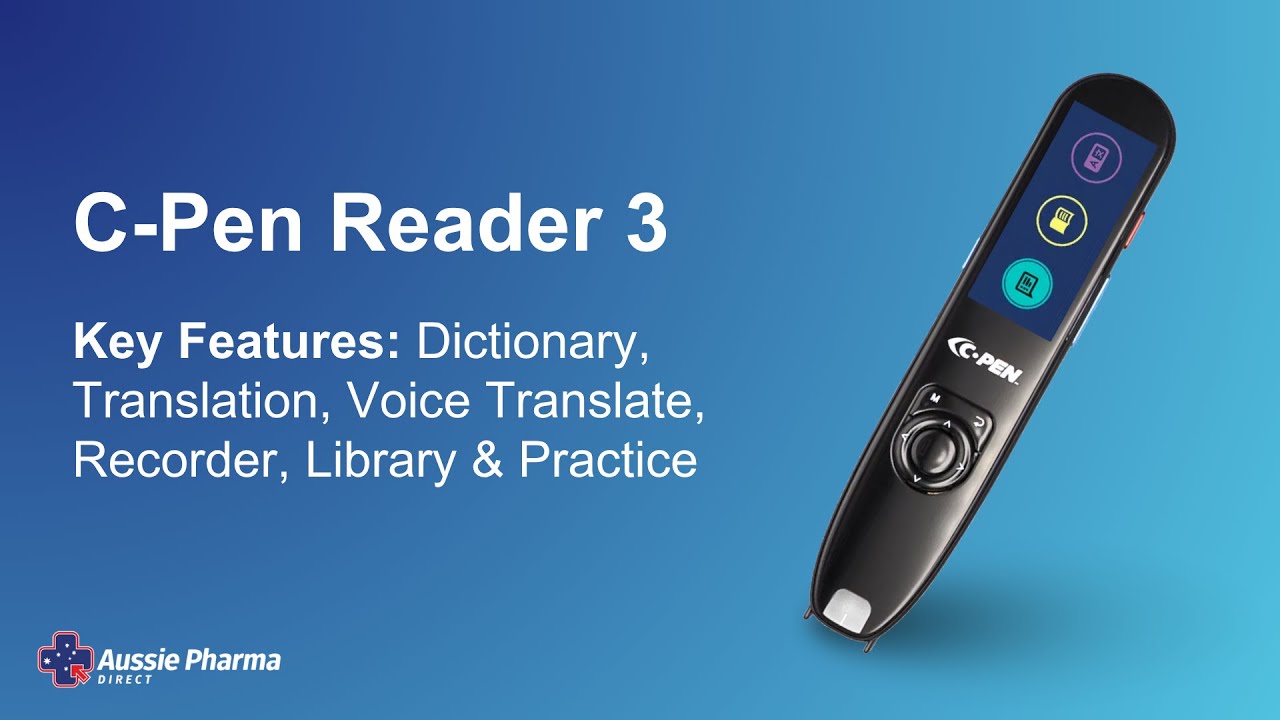 Key Features of the C-Pen Reader 3
