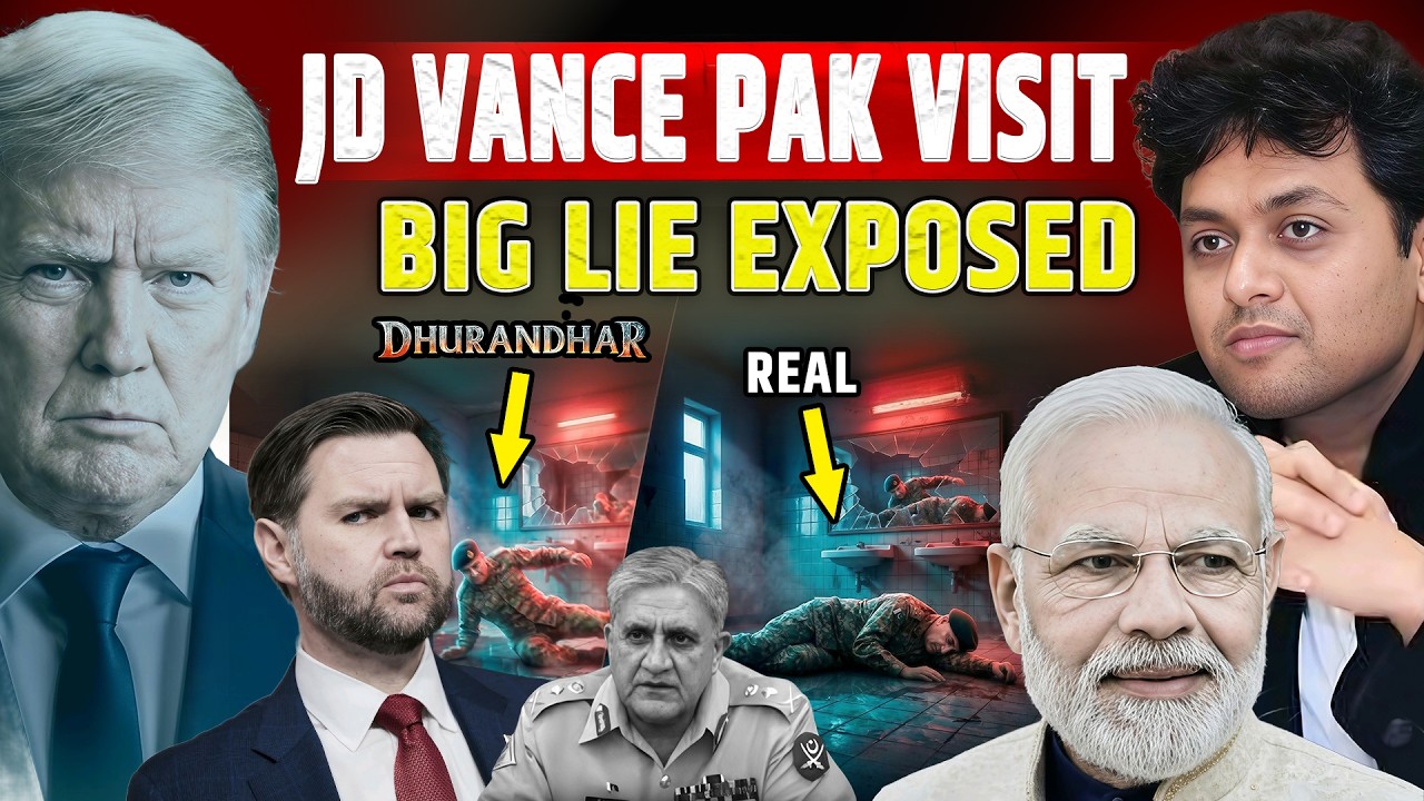 JD Vance Pak Visit Fake? Dhurandhar Bathroom Scene - Bajwa Slipped Like Pinda? Dr. Ankit Shah