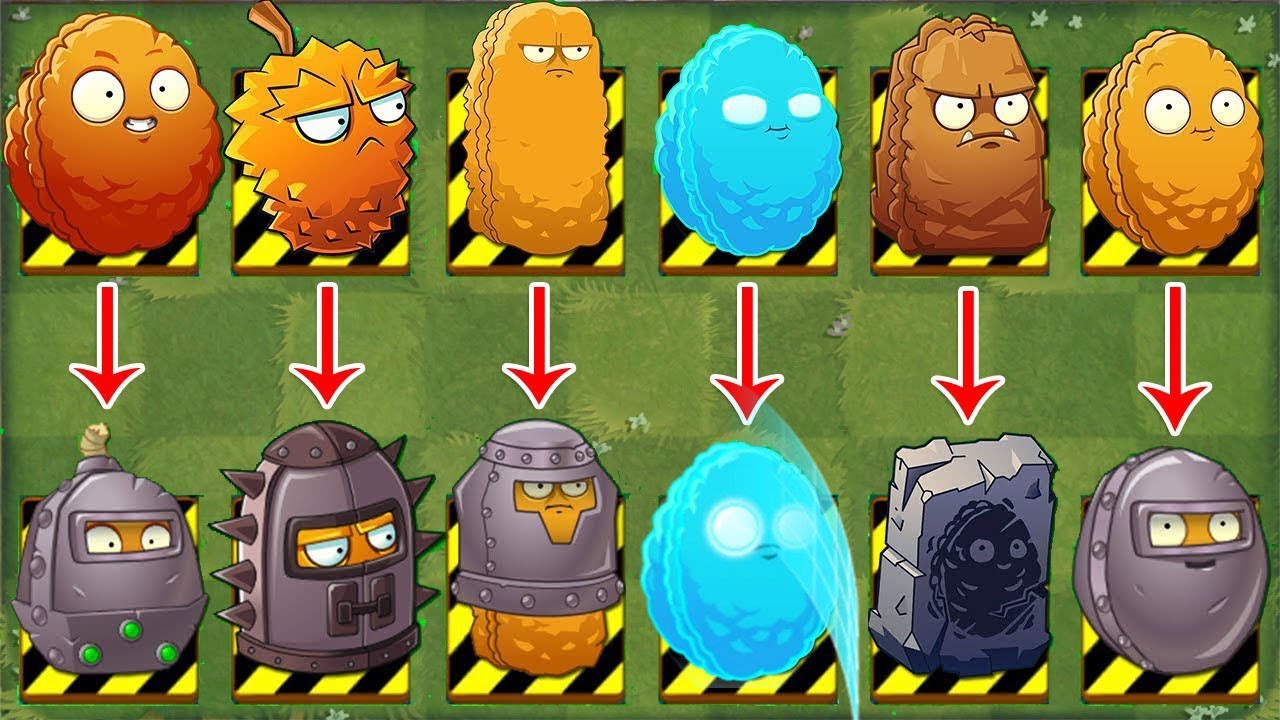Random 28 NUT & DEFENSE Plants Battlez - Who Will Win - PvZ 2 Plant vs Plant